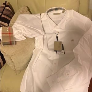 Burberry britt long sleeve button down shirt